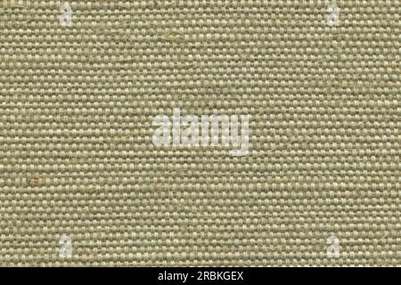olive cotton canvas. texture Stock Photo