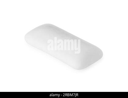One tasty chewing gum isolated on white Stock Photo
