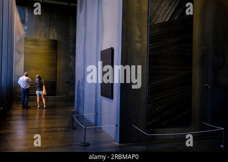France, Aveyron (12), Rodez, the Soulages Museum Stock Photo