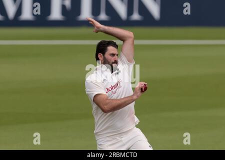 London, UK. 10th July, 2023. as Surrey take on Nottinghamshire in the County Championship at the Kia Oval, day one. Credit: David Rowe/Alamy Live News Stock Photo