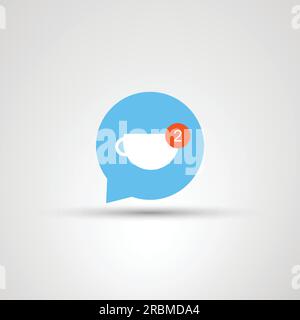 Icon Design  Need More Coffee Stock Vector
