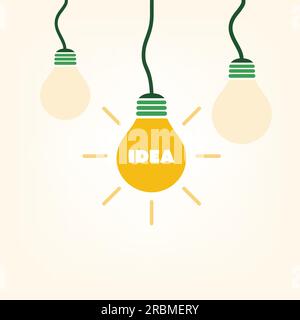Idea - Light Bulb Design Template With Label - Vector Illustration For Your Business Stock Vector