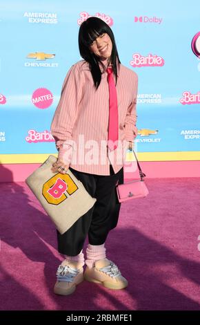 LOS ANGELES, CALIFORNIA - JULY 09: Billie Eilish attends the