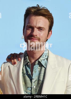 Los Angeles, California, USA. 09th July, 2023. FINNEAS attends the World Premiere of 'Barbie' at the Shrine Auditorium and Expo Hall on July 09, 2023 in Los Angeles, California. Credit: Jeffrey Mayer/Jtm Photos/Media Punch/Alamy Live News Stock Photo