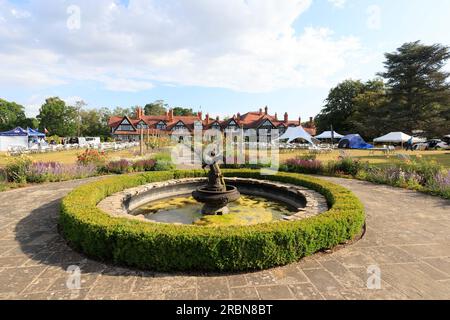 Petwood Hotel & Spa in Woodhall Spa Lincolnshire Stock Photo