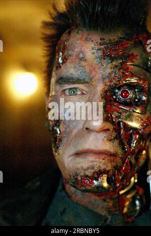 Terminator 3 Rise of the Machines movie  Arnold Schwarzenegger Stock Photo