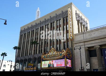 El Capitan Theatre, Hollywood Boulevard, Hollywood, Los Angeles, California, USA, North America Stock Photo