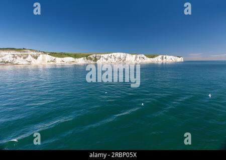 White Cliffs of Dover, Kent, England Stock Photo