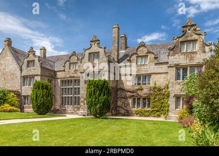 Trerice House near Newquay, Cornwall, England Stock Photo