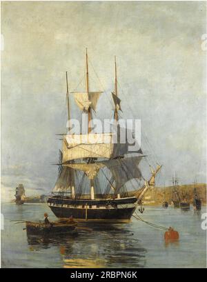 Konstantinos Volanakis - Greek Ship Stock Photo - Alamy