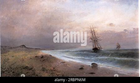 Konstantinos Volanakis - Sailing Ships Stock Photo - Alamy