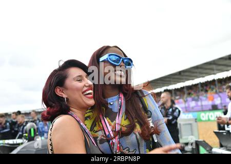 Silverstone, UK. 09th July, 2023. SILVERSTONE, England, 09 JULY 2023; Formula One, BRITISH F1 Grand Prix on the Silverstone race course - Formel 1 Grosser Preis von England, 09 JULY 2023 - Fee liable image, photo and Copyright © Anthony STANLEY/ATP images (STANLEY Anthony/ATP/SPP) Credit: SPP Sport Press Photo. /Alamy Live News Stock Photo