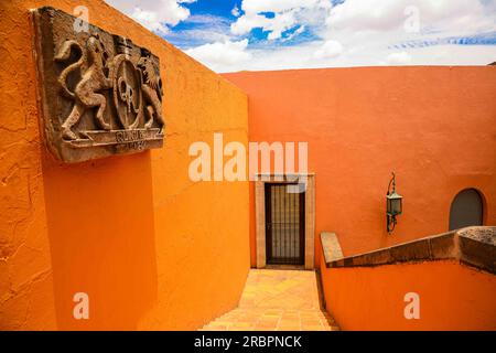 Zacatecas Mexico. Colonial zone of the capital city of the state of ...