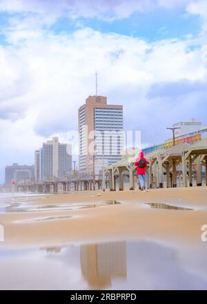 Beach Tel Aviv Stock Photo