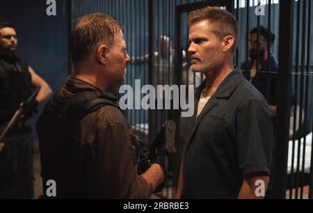 The Flood From Left Casper Van Dien Nicky Whelan 2023 Lionsgate