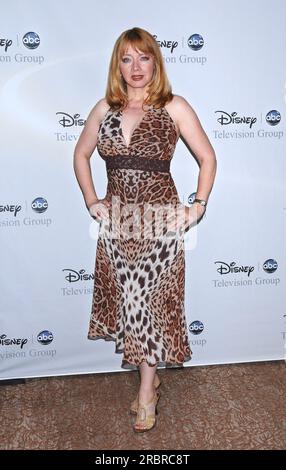 Beverly Hills, USA. 10th July, 2023. Soap Opera actress Andrea Evans died July 9, 2023 of cancer, she was 66 years old. July 17, 2008 Beverly Hills, Ca. Andrea Evans Disney ABC Television Group All Star Party Held at the Beverly Hilton Hotel © Tammie Arroyo/AFF-USA.com Credit: AFF/Alamy Live News Stock Photo