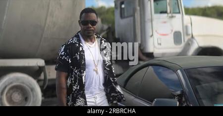 THE ISLAND, Michael Jai White, 2023. © Saban Films /Courtesy Everett