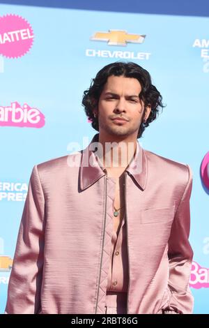 Los Angeles, California, USA 9th July 2023 Actor Solo Mariduena attends Warner Bros. Pictures World Premiere of ÔBarbieÕ at Shrine Auditorium on July 9, 2023 in Los Angeles, California, USA. Photo by Barry King/Alamy Stock Photo Stock Photo