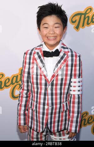 New York, USA. 10th July, 2023. Alan Kim attending the Theater Camp film screening at Metrograph in New York, NY on July 10, 2023. (Photo by Efren Landaos/Sipa USA) Credit: Sipa USA/Alamy Live News Stock Photo