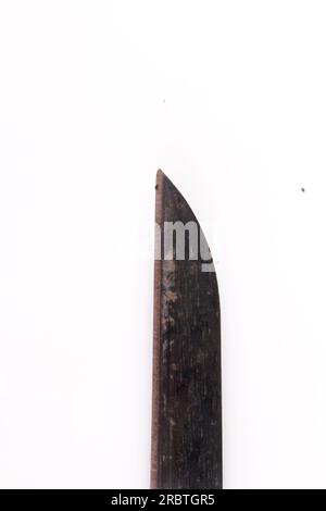 carving knife isolate on white background. Stock Photo