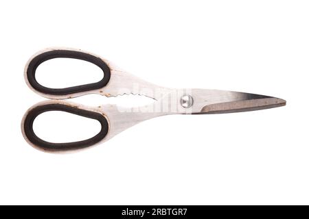 scissors isolated on white background. Stock Photo