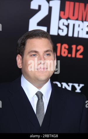 SMG1 NY1 LA Jonah Hill 21Jump 031312 21.JPG LOS ANGELES, CA - MARCH 13: Jonah Hill at the premiere of Columbia Pictures' '21 Jump Street' at the Grauman's Chinese Theater on March 13. 2012 in Los Angeles, California. People: Jonah Hill Transmission Ref: NY1 LA Must call if interested Michael Storms Credit: Storms Media Group/Alamy Live News Stock Photo