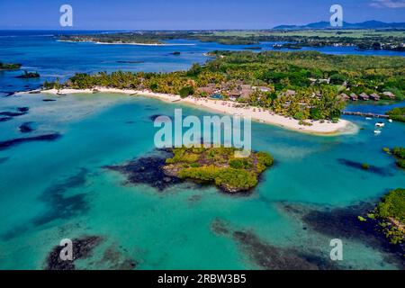 Mauritius, Flacq district, Constance Prince Maurice hotel Stock Photo