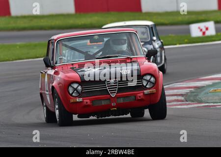 David Churchill, Alfa Romeo Giulia Ti, An event featuring two distinct grids, HRDC Dunlop Allstars for pre-1966 Sports, GT and Touring Cars. The Allst Stock Photo