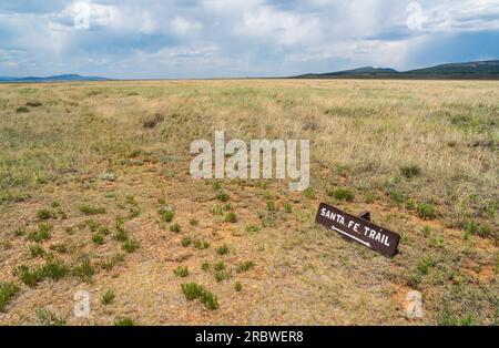 Fort Union National Monument, NPS Site in in New Mexico Stock Photo
