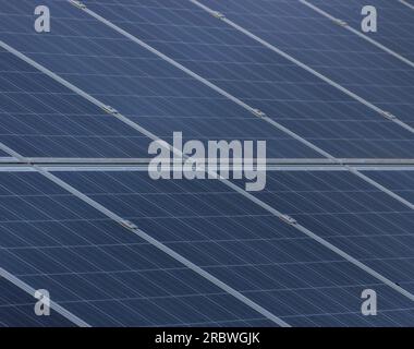 Solar panel usable as background. Stock Photo