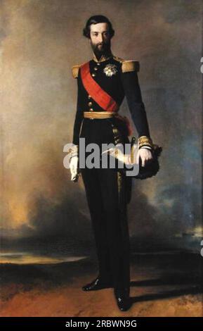 Francois Ferdinand Philippe d'Orleans Prince de Joinville 1843 by Franz Xaver Winterhalter Stock Photo