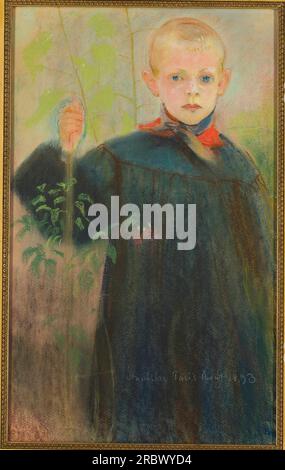 Chłopiec Z Kwiatem by Stanisław Wyspiański