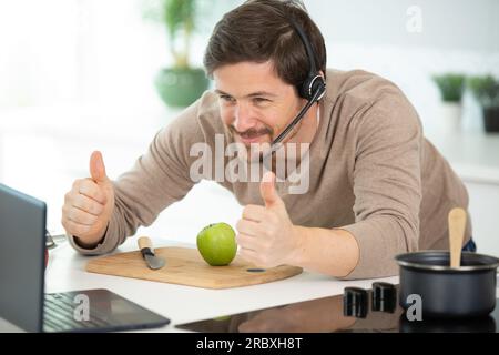 customer service agents working in office Stock Photo
