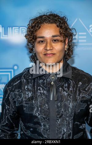 Los Angeles, USA. 10th July, 2023. Actor Israel Torres attends 2023 Micheaux Film Festival Opening Night at The Culver Theater, Los Angeles, CA July 10, 2023 Credit: Eugene Powers/Alamy Live News Stock Photo