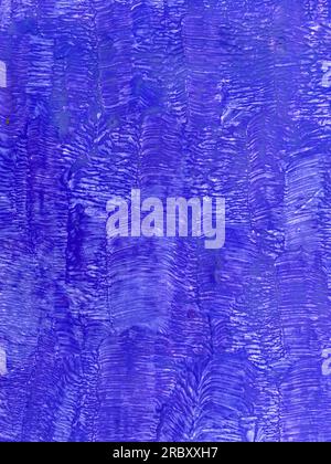 Colorful abstract wide brush painted textured background. Blue. Stock Photo