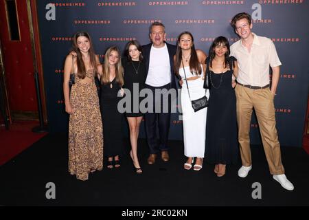 Matt Damon, Alexia Damon, Isabella Damon, Gia Damon and Stella Damon ...