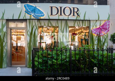 DIOR BOUTIQUE ON THE CHAMPS ELYSEES, PARIS Stock Photo - Alamy