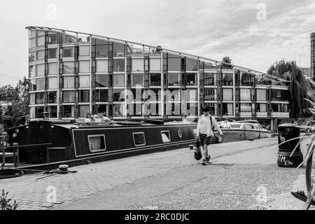 London along the Canals East End Stock Photo