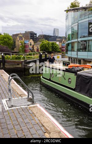 London along the Canals East End Stock Photo