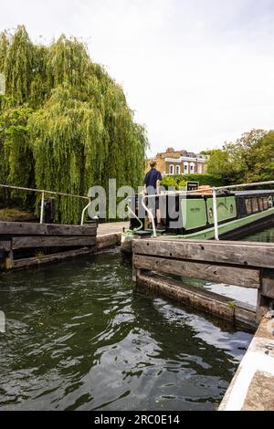 London along the Canals East End Stock Photo