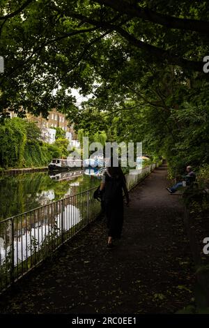 London along the Canals East End Stock Photo