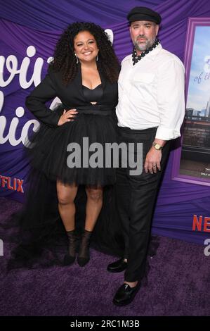 Michelle Buteau and Gijs van der Most attend New York premiere of