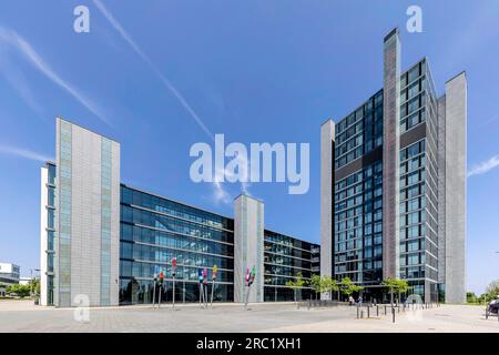Stuttgart Engineering Park STEP, office ensemble with office buildings and over 120, 000 square metres of rental space, start-up, Stuttgart Stock Photo