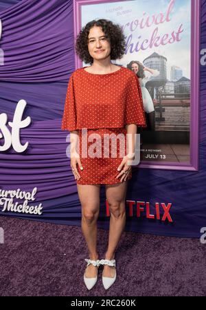 Ilana Glazer attends the Premiere Of Netflix's Green Eggs And Ham held