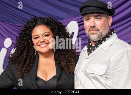 Michelle Buteau and Gijs van der Most attend New York premiere of
