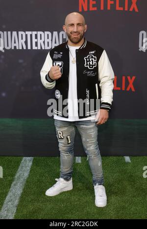 11 July 2023 Hollywood, California - Alex Volkanovski. Los Angeles Premiere Of Netflix's ''Quarterback'' held at the TUDUM Theater in Hollywood (Credit Image: © Fs/AdMedia via ZUMA Press Wire) EDITORIAL USAGE ONLY! Not for Commercial USAGE! Stock Photo