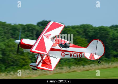 1983 Savage Acro Sport II aerobatic sportsplane G-BTAK on a grass