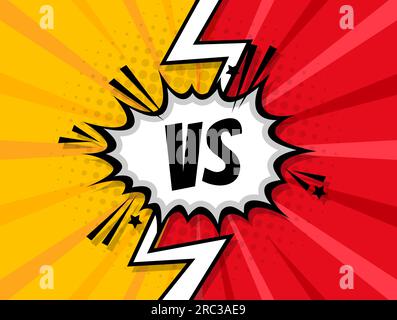 VS. Versus letter logo. Battle vs match, game Stock Vector Image & Art -  Alamy