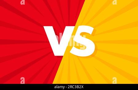 VS. Versus letter logo. Battle vs match, game Stock Vector Image & Art -  Alamy