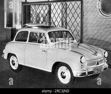 transport / transportation, car, vehicle variants, Lloyd LP 400, 1953, ADDITIONAL-RIGHTS-CLEARANCE-INFO-NOT-AVAILABLE Stock Photo